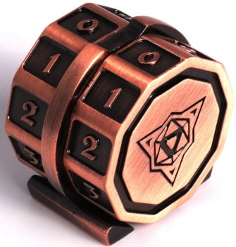 Die Hard Lifelink Battleworn Copper Metal Magnetic Counter image 0